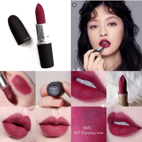 Swatched Once With Lip Brush, Just Not My Shade. I Accept Offers. Is A Plum Purple Color Bright Winter Lipstick, Berry Lips Makeup, Russian Red Mac Lipstick, Plum Makeup, Plum Blush, Plum Lip, Mac Lashes, Mac Lipstick Shades, Plum Lipstick