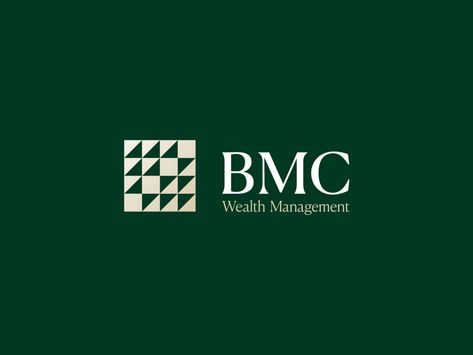 BMC Wealth // Brand Identity by Sean Ford Wealth Management Branding, Wealth Logos, Wealth Management Logo, Banking Logo Design, Wealth Branding, Finance Logo Design, Finance Branding, Ford Connect, Connect Logo