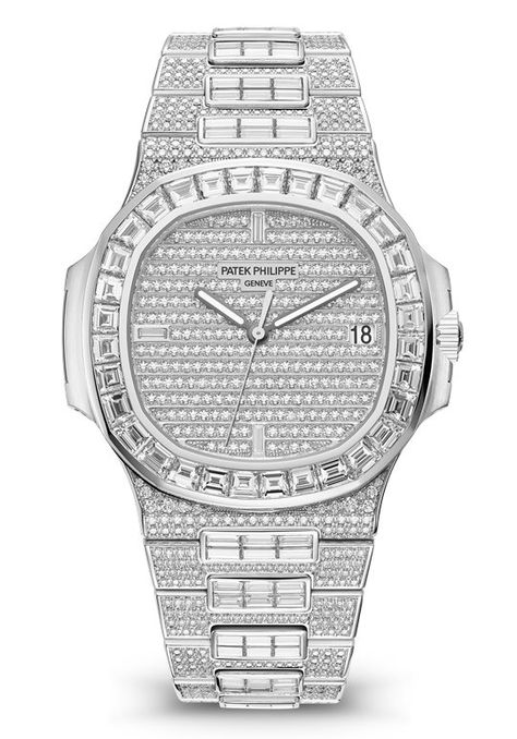 Diamond Watches For Men, Watches Luxury, Patek Philippe Watches, Gold Face, Patek Philippe Aquanaut, White Gold Bracelet, Patek Philippe Nautilus, Gold Case, Nautilus