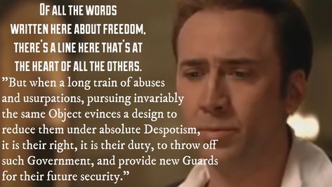 National Treasure (2004) National Treasure Movie Tattoo, National Treasure Tattoo, National Treasure Movie, Treasure Quotes, Words That Describe Me, Favorite Movie Quotes, Personal Responsibility, About Quotes, Simple Quotes