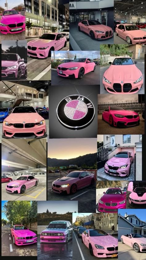 Bmw Rose, Lift Eyebrows, Pink Bmw, Pink Cars, Carros Bmw, Serie Bmw, Image Moto, Dream Cars Bmw, Bmw Wallpapers