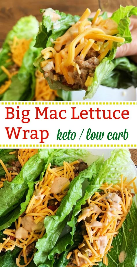 Low Carb Fast Food, Program Diet, Best Diet Foods, Lettuce Wrap, Resep Diet, Low Carb Diets, The Bun, Ketogenic Diet Meal Plan, Ketogenic Diet For Beginners