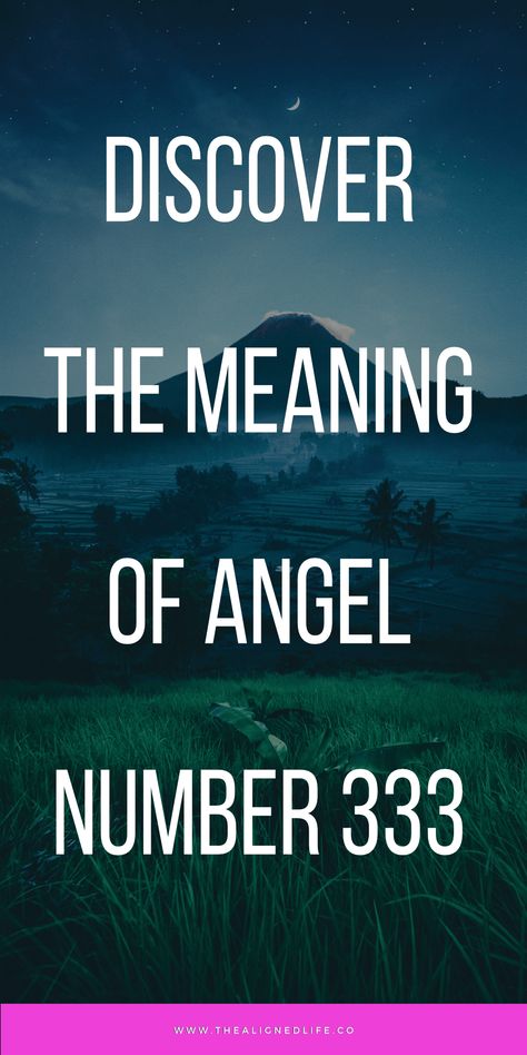 Discover The Meaning of Angel Number 333 What Does 333 Mean, Angel Number 333, Angel Number 1111, Number 333, Message Of Encouragement, Signs From The Universe, Inner Guidance, Self Concept, Dream Interpretation