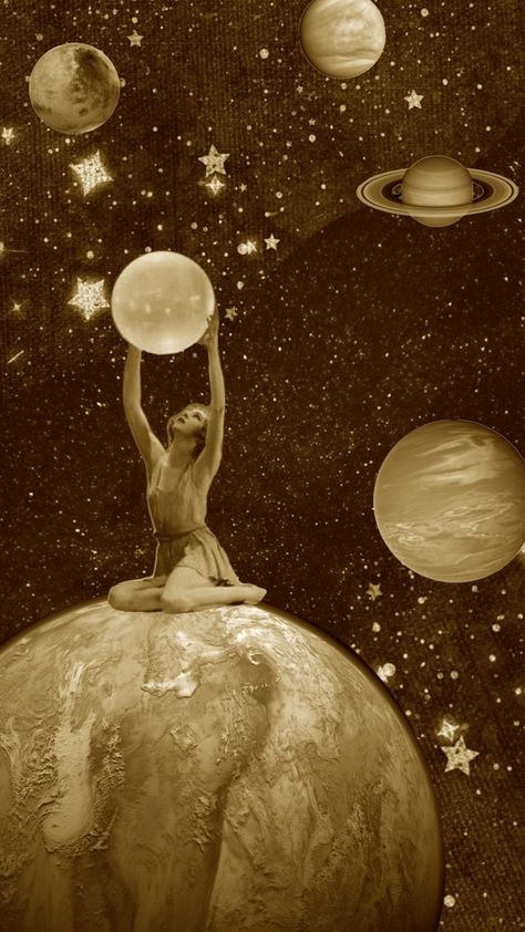 1920s Space Aesthetic, Stars Space Aesthetic, Beige Space Aesthetic, Vintage Space Aesthetic Wallpaper, Ethereal Space Aesthetic, Space Collage Aesthetic, Space Asthetic Picture, Old Space Aesthetic, Gold Space Aesthetic