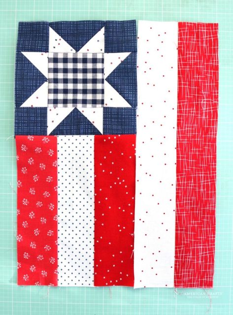 Flying Flags Quilt Tutorial | Diary of a Quilter - a quilt blog American Flag Quilt, Flying Flag, Diary Of A Quilter, Quilt Big, Amy Smart, Flag Quilt, Us Flags, Patriotic Quilts, Quilt Tutorial