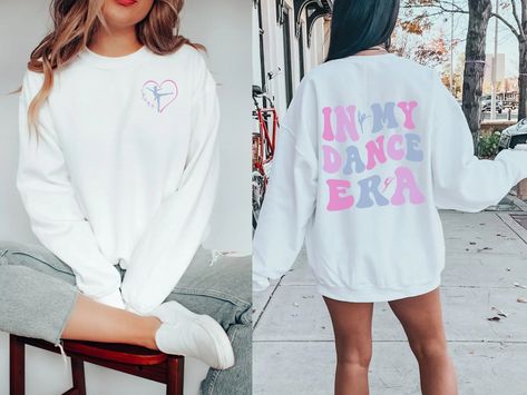 In My Dance Era Sweatshirt – Foxy Finds Dance Clothes Practice, Dance Sweatshirt, Dancer Ballet, Ballet Jazz, Taylor Swift Birthday, Dance Lover, Dance Teacher, Dance Steps, Dance Teams