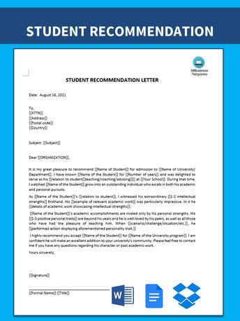 How do I write a letter of recommendation for a student? Download this outstanding Letter Of Recommendation For Student template now for your own benefit! Reccomendation Letter For Student, Application Letter For Student, Recommendation Letter For Student, Reccomendation Letter, Letter Of Recommendation For Student, Work Reference Letter, Reference Letter For Student, Simple Application Letter, Teacher Letter Of Recommendation