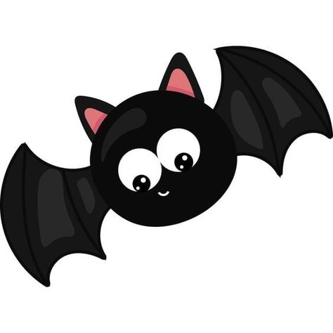 Bat Clip Art, Easy Halloween Drawings, Cute Halloween Clipart, Moldes Halloween, Imprimibles Halloween, Cartoon Bat, Halloween Rocks, Cute Bat, Halloween 1