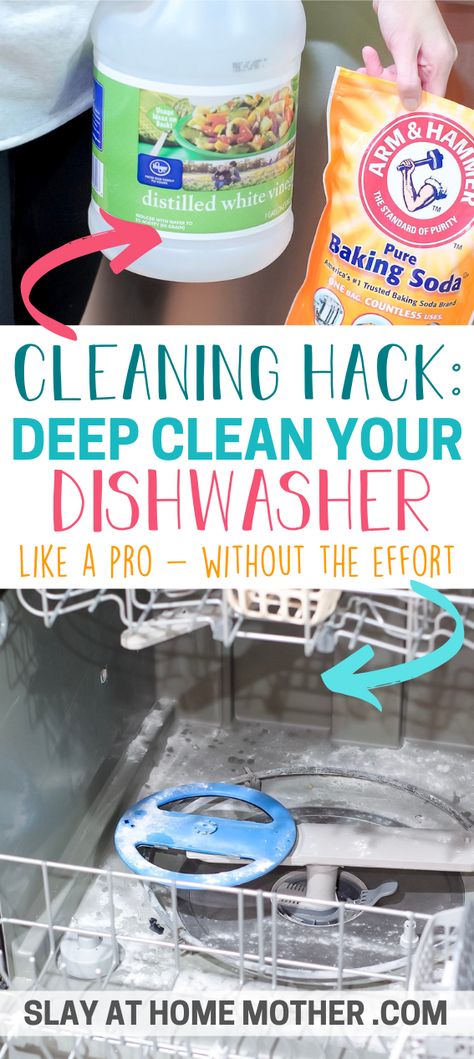 How To Clean Drains, Deep Clean Dishwasher, Smelly Dishwasher, Uses For Baking Powder, Baking Soda Drain Cleaner, Vinegar Baking Soda Cleaner, Natural Odor Remover, Clean Your Dishwasher, Cleaning Vinegar