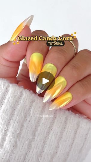 12K views · 2.2K reactions | Very classy, very demure Halloween nails ✨🎃✨
Candy Corn Unichrome glazed nails for all my classy girlies!! 💅🏽 💛🧡🤍

Save & Share for Halloween nail inspo, Follow for more tutorials 🫶🏼

Nail Tips: apply the nail pigments over the sticky layer of your base gel using a fluffy brush. For the yellow color I mixed a little bit of the yellow pigment with the orange to make it warmer 🧡 

Using @daily_charme (code: JEN10)
•J02 Milk Bath
•Electric Neon Pigment Yellow
•Electric Neon Pigment Orange
•Chrome Effect Gel
•Unichrome powder
•Diamond Shine Top Coat

#demure #halloween #glazednails #chromenails #pressonnails #glazeddonutnails #demurenails #classynails #cleangirl #coquette #uñas #uñasdehalloween #nailinspo #nails #whitechromenails #nailart #halloweennails20 Glazed Nails, Orange Chrome, Candy Corn Nails, White Chrome Nails, Nail Candy, Milk Bath, Halloween Nail, Classy Nails, Chrome Nails