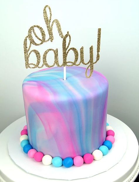 Gender Reveal Cake Gender Reveal Cake Ideas Simple, Baby Reveal Cupcakes, Reveal Cake Ideas, Cake Ideas Simple, Gender Reveal Cake Ideas, Baby Announcement Cake, Baby Reveal Cakes, Cupcakes For Boys, Idee Babyshower