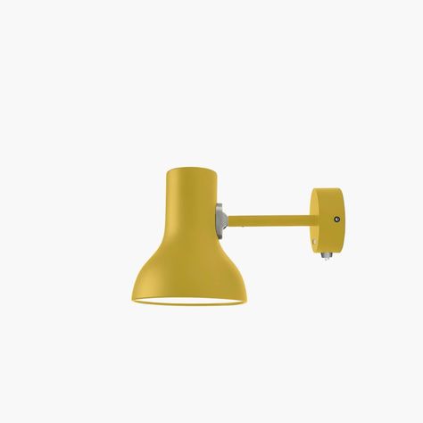 Type 75 Mini Wall Light - Margaret Howell Edition Anglepoise Lamp, Fine Arts Degree, Mini Wall, Yellow Ochre, Margaret Howell, Traditional Lighting, Desk Lamps, Outdoor Lamp, British Design