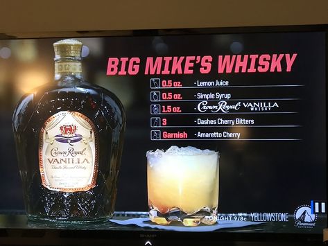 Big Mike’s Whiskey - Bar Rescue Jon Taffer, Bar Drink Recipes, Bar Rescue, Drink Recipies, Creative Cocktails, Mix Drinks, Tipsy Bartender, Liquor Drinks, Drink Mixes