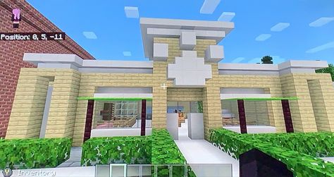 Cute Pet Houses Minecraft, Pet Shop In Minecraft, Mc Dog House, Cute Dog House Minecraft, Pet Store Minecraft, Pet Home, Our World, Pet Shop, House Styles