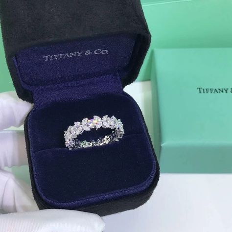 Tiffany Victoria Alternating Ring in Platinum with Diamonds Diamond Rings Tiffany And Co, Tiffany Co Diamond Ring, Wedding Ring Tiffany And Co, Tiffany And Co Jewelry Rings, Tiffany And Co Rings Engagement, Tiffany & Co Jewelry, Tiffany Victoria Ring, Tiffany And Co Rings Wedding, Tiffany Co Ring