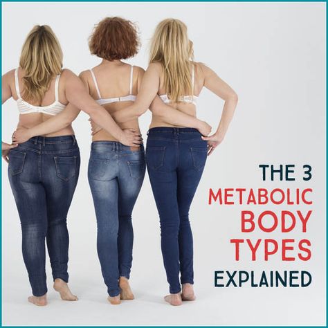 Did you know there are 3 main metabolic types? Discover whether you're an ectomorph, mesomorph, or endomorph and how to eat and workout for your body type. Endomorph Women, Mesomorph Women, Mesomorph Body, Body Type Workout, Metabolic Type, Metabolic Workouts, Post Workout Nutrition, Body Types Women, Metabolic Diet