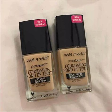 Wet N Wild Foundation, Wet N Wild Photo Focus Foundation, Wet And Wild Foundation, Photo Focus, Wet N Wild, Good Mood, Beauty Products, Foundation, Makeup