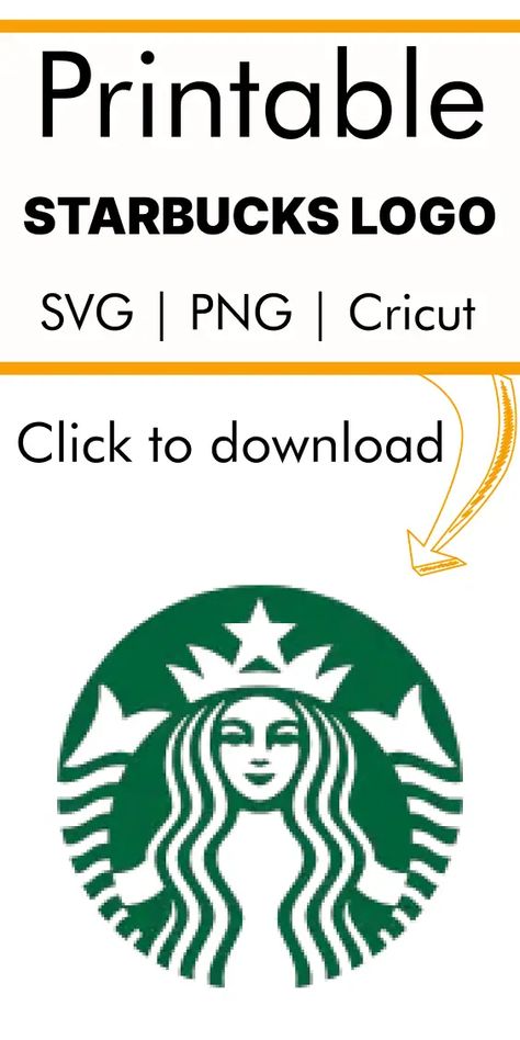 Starbucks Logo Svg Free Cut File For Cricut Starbucks Labels Free Printable, Starbucks Logo Printable, Logo Svg Free, Cafe Classroom, Starbucks Logo Svg, Starbucks Birthday, Pto Ideas, Starbucks Svg, School Pto