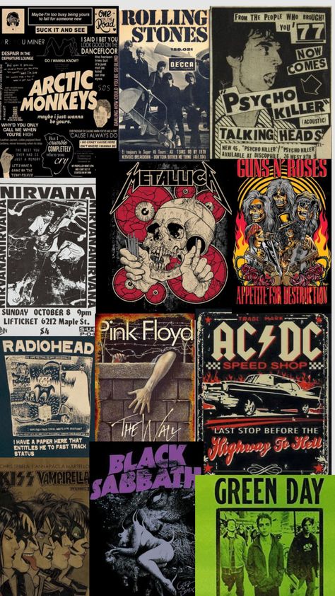 Acdc Wallpapers, Metallica Poster, Punk Wallpaper, Rock Band Posters, Falling For Someone, Austerity, Band Wallpapers, Punk Art, Musica Rock