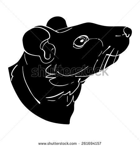 Rat Head, Rat Tattoo, Chinese Zodiac Signs, Black Silhouette, Chinese Zodiac, Art Tips, Rats, Costume Ideas, Puppets