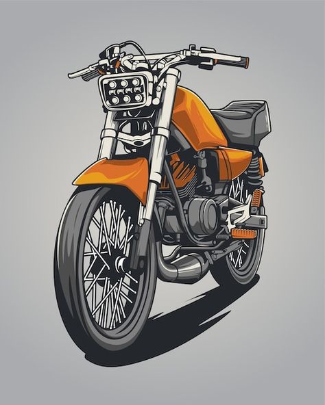 Illustration vector rx king motorcycle v... | Premium Vector #Freepik #vector #motorcyclist #motorcycle #moto-bike #motor-bike Rx King Art, Motorcyclist Art, Freepik Premium Vector, Luxury Bikes, Vector Motor, Motorcycle Vector, Motor Art, Motorcycle Vintage, Bike Motor