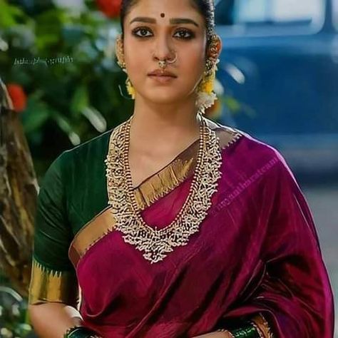 Nayantara Saree, Jewellery Outfit, Engagement Saree, Formal Saree, Bengali Bridal Makeup, Lehenga Saree Design, Cotton Saree Blouse Designs, Saree Wearing Styles, Trendy Outfits Indian