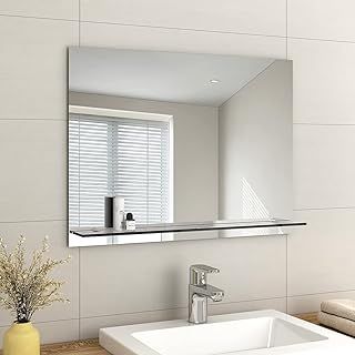 https://www.fineartmirrors.com EMKE Frameless Mirror with Shelf - Small Bathroom Wall Shaving Mirror with Storage, Rectangle Vanity Mirrors 80x60cm Options:2 sizes4.3 out of 5 stars 47 $69.86$69.86 Oversized Mirrors, Arched Mirrors, Frameless Mirrors, Mirror With Storage, Table Mirrors, Gold Mirrors, Led Mirrors, Shabby Chic Mirror, Shaving Mirror