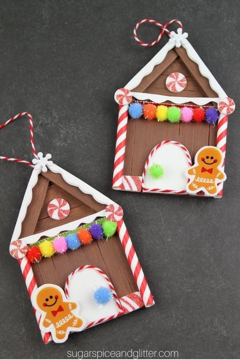 Hair Color Ideas For Auburn, Reddish Blonde Hair Color, Popsicle Stick Gingerbread House, Gingerbread House Ornaments, Reddish Blonde Hair, Blonde Styles, Reddish Blonde, Gingerbread House Craft, Christmas Activities For Toddlers