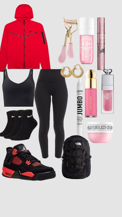 #sports #music #beauty #outfitinspo #jordan4s #makeuplooks Jordan Outfit Ideas, Outfit Ideas Jordans, Nike Outfit Ideas, Chavvy Outfits, Cute Outfits Baddie, Jordan Clothes, Outfit Ideas With Jordans, Outfit Ideas With Sneakers, Outfits With Jordans