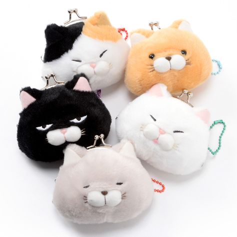 Mini Plushies, Mini Plushie, Mini Coin Pouch, Kawaii Bags, Cat Purse, Unique Handbags, Otaku Mode, Diy Bags Purses, Tokyo Otaku Mode