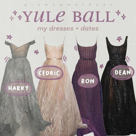 Dresses For Yule Ball, Yule Ball Dress Aesthetic, Harry Potter Yule Ball Dresses, Ball Dress Aesthetic, Yule Ball Dress Ideas, Yule Ball Dresses, Yule Ball Outfits, Harry Potter Yule Ball, Yule Ball Dress