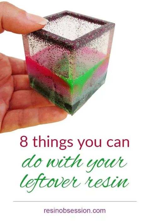 8 ideas for what to do with leftover resin. Have the list handy for the next time you need epoxy resin craft ideas. Resin Filler Ideas, Epoxy Resin Crafts Ideas, Resin Craft Ideas, Uv Resin Crafts, Diy Photo Projects, Resin Techniques, Resin Tips, Resin Crafting, Epoxy Crafts