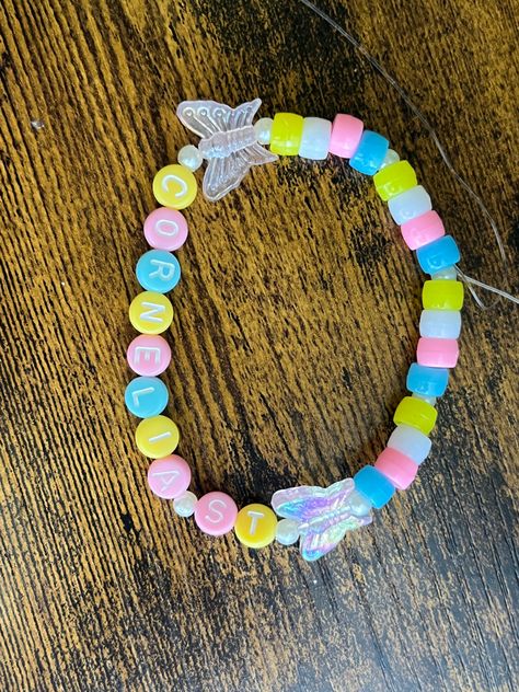 Taylor Swift Cornelia Street, Lover Friendship Bracelet, Sea Beads, Cornelia Street, Eras Tour Taylor Swift, Eras Tour Taylor, Bead Charms Diy, Eras Tour, Friendship Bracelet