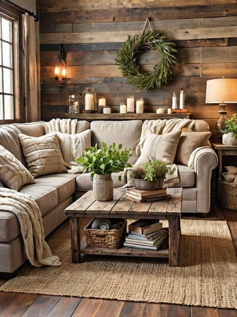 Urban Retreat: Style Your Apartment with Space-Saving Solutions and Modern, Urban Accents | Homedes.co Cottage Style Living Room Furniture, Country Living Room Aesthetic, Vintage Farmhouse Living Room Ideas, Country Chic Decorating Ideas, Living Room Designs Bohemian, Room Ideas Farmhouse Style, Sala Farmhouse, Country Chic Kitchen Decor, Country Family Room