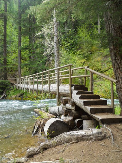 Bridges... Garden Bridge Design, Backyard Bridges, Bridge Ideas, Above Ground Pool Steps, Pond Bridge, Creek Bridge, Rope Bridge, Bridge Construction, Bridge Over Troubled Water