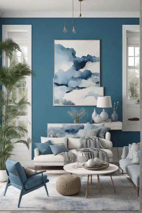 Discover why Blue Danube (2062-30) is the best paint choice for 2024 interior design trends! Dive into deep waters of style and sophistication in this daily routine guide. #Ad #homedecor #homedesign #wallpaints2024 #Painthome #interiorarchitecture Wall Colors Green Living Room Colors
Bright Living Room Colors
Apartment Renovation
Living room Remodeling
Modern Paint Colors
2024 Blue Paint Living Room, Colorful Living Room Bright, Renovation Living Room, 2024 Interior Design Trends, Paint Colors 2024, Light Blue Living Room, 2024 Interior Design, Modern Coastal Living Room, Blue Walls Living Room