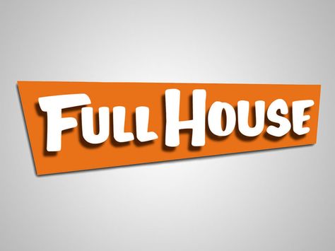 Full House Logo Kimmy Gibbler, House Logos, Dj Tanner, Retail Trends, Brand Purpose, Comic Font, Cameron Bure, Fuller House, Candace Cameron