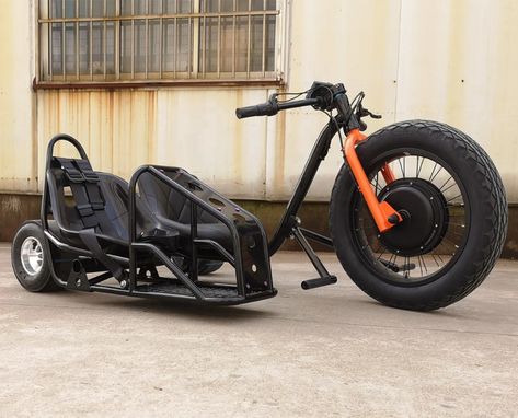 Drift Trike Kit, Electric Drift Trike, Drift Trike Motorized, Motorized Trike, Drift Trike Frame, Trike Bicycle, Mini Chopper, Motorised Bike, Boy Bike