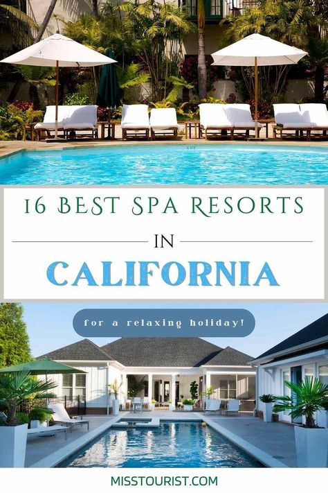 Looking for the best spa resorts in California? We've got a list of the top resorts, complete with all the information you need to make your decision. California Resorts, Montage Laguna Beach, Terranea Resort, Spa Resorts, Relaxing Holiday, Wellness Resort, Travel Bucket List Usa, Spa Vacation, Spa Resort