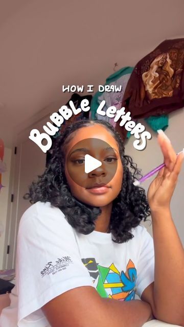 olivia ellis on Instagram: "Here’s how I draw my bubble letters! I think this was the first thing I learned to draw by copying my sister when I was little. ✍🏾Drop any specific questions below!
.
.
.
#bubbleletters #howtodraw #handlettering #womenofillustration" Fonts Bubble, Bubble Drawing, My Bubble, Bubble Font, Graphic Design Website, Font Graphic, Design Websites, Bubble Letters, Art Technology