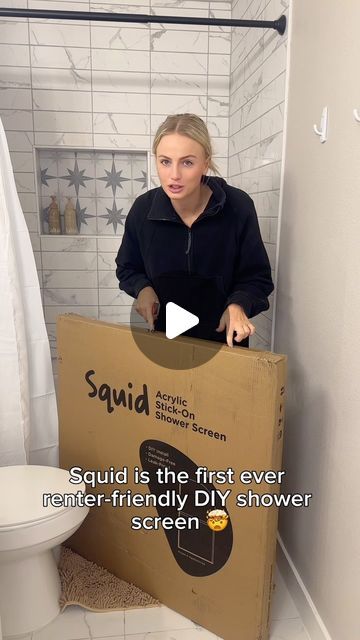 Squid on Instagram: "Let’s put this baby up 👏👏" Shower Lighting Ideas, Renters Diy, Camper Trailer Remodel, Shower Lighting, Diy House Renovations, Water Closet, Diy Shower, Trailer Remodel, Camper Trailer