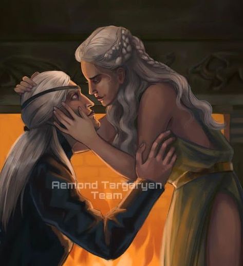 Targaryen Fanart, Daenerys Targaryen Art, Aemond Targaryen, Got Characters, Targaryen Art, Asoiaf Art, Fire And Water, Targaryen Aesthetic, Book Works