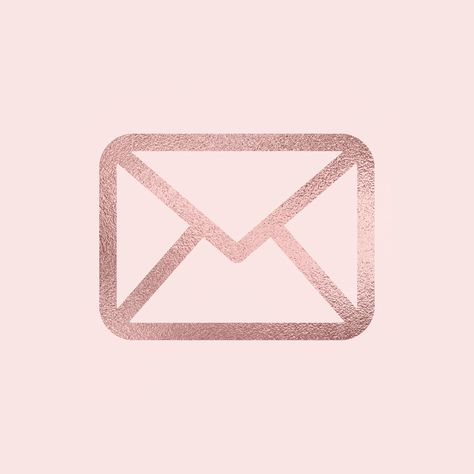 #appicon #appicons #app #icon #logo #cover #widget #ios14 #ios14homescreen #homescreen #apple #iphone #samsung #phone #wallpaper #background #customicon #ios16 #pink #rosegold #cute #aesthetic Mail App Icon, Rose Gold Ipad, Gold App, Rose Gold Wallpaper, Mail Icon, Aesthetic Roses, Screen Icon, Iphone App Design, Widget Icon