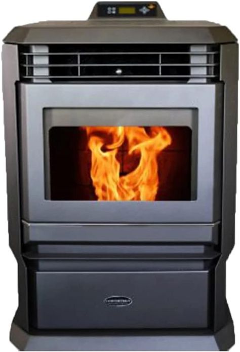 Comfortbilt HP61 Pellet Stove Carbon Black : Amazon.ca: Tools & Home Improvement Best Pellet Stove, Stove Black, Pellet Stoves, Barn Houses, Log Burning Stoves, Wood Pellet Stoves, Pellet Stove, Cottage Farmhouse, Heat Exchanger