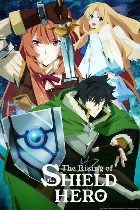 Rising Of Shield Hero, Rising Of The Shield Hero, The Shield Hero, Shield Hero, Free Tv Shows, Hero Poster, Poster Anime, Hero World, Anime Watch