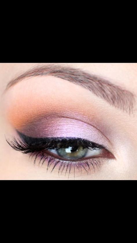 Wedding Makeup but maybe light purple to match my colors. Interview Make Up, Job Interview Makeup, Interview Makeup, Makeup Tips For Redheads, Dramatic Wedding Makeup, Wedding Hairstyles And Makeup, Light Purple Dress, Purple Eye Makeup, Wedding Makeup Tips