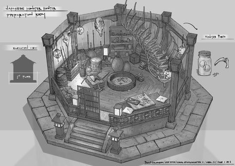 FZD School of Design Fantasy House Design, Tower Interior, Feng Zhu Design, Princess Tower, Feng Zhu, House Coloring Pages, Fantasy Buildings, Concept Draw, Fantasy Rooms