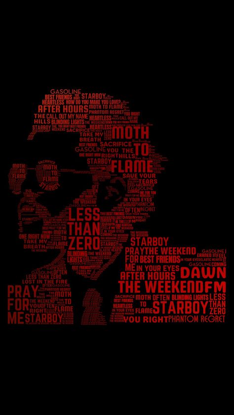 #weeknd#starboy#typography#wordart The Morning The Weeknd Poster, The Weeknd Hoodie Designs, The Weeknd Graphic Design, The Weeknd Design, After Hours The Weeknd, The Weeknd Hoodie, The Weeknd Drawing, The Weeknd Album Cover, The Weeknd Quotes