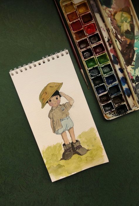 Grave Of Fireflies Drawing, Grave Of The Fireflies Art, Grave Of The Fireflies Drawing, Ghibli Sketchbook, Firefly Drawing, Firefly Painting, Journal Sketches, Firefly Art, Grave Of The Fireflies