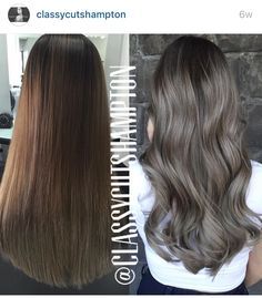 Cabelo Ombre Hair, Ash Hair, Ash Brown Hair, Ash Hair Color, Ash Blonde Hair, Brown Hair Balayage, Trendy Hair Color, Ash Brown, Hair Color And Cut